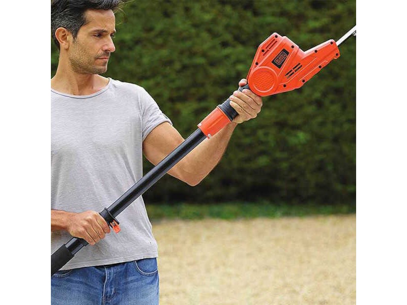 Black and decker hedge trimmer extension pole hot sale